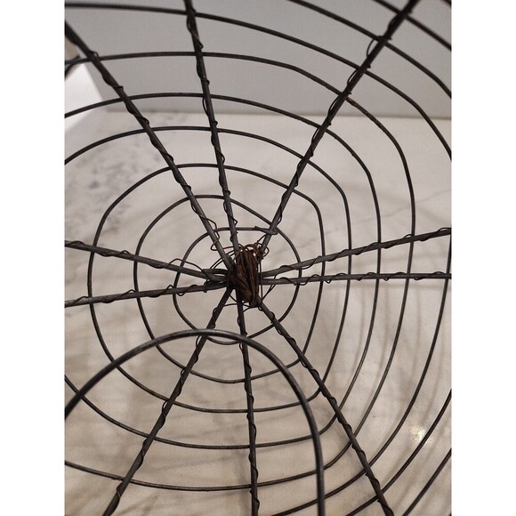 VTG Wire Egg Basket Hen Chicken Bird Metal Handles Farm Homestead 11.5 X 8.5” - Picture 8 of 8